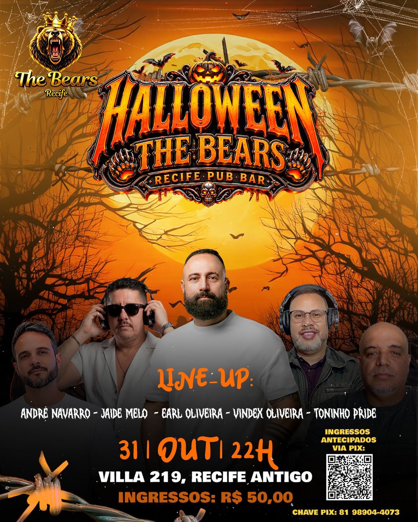 Halloween The Bears Recife 2026