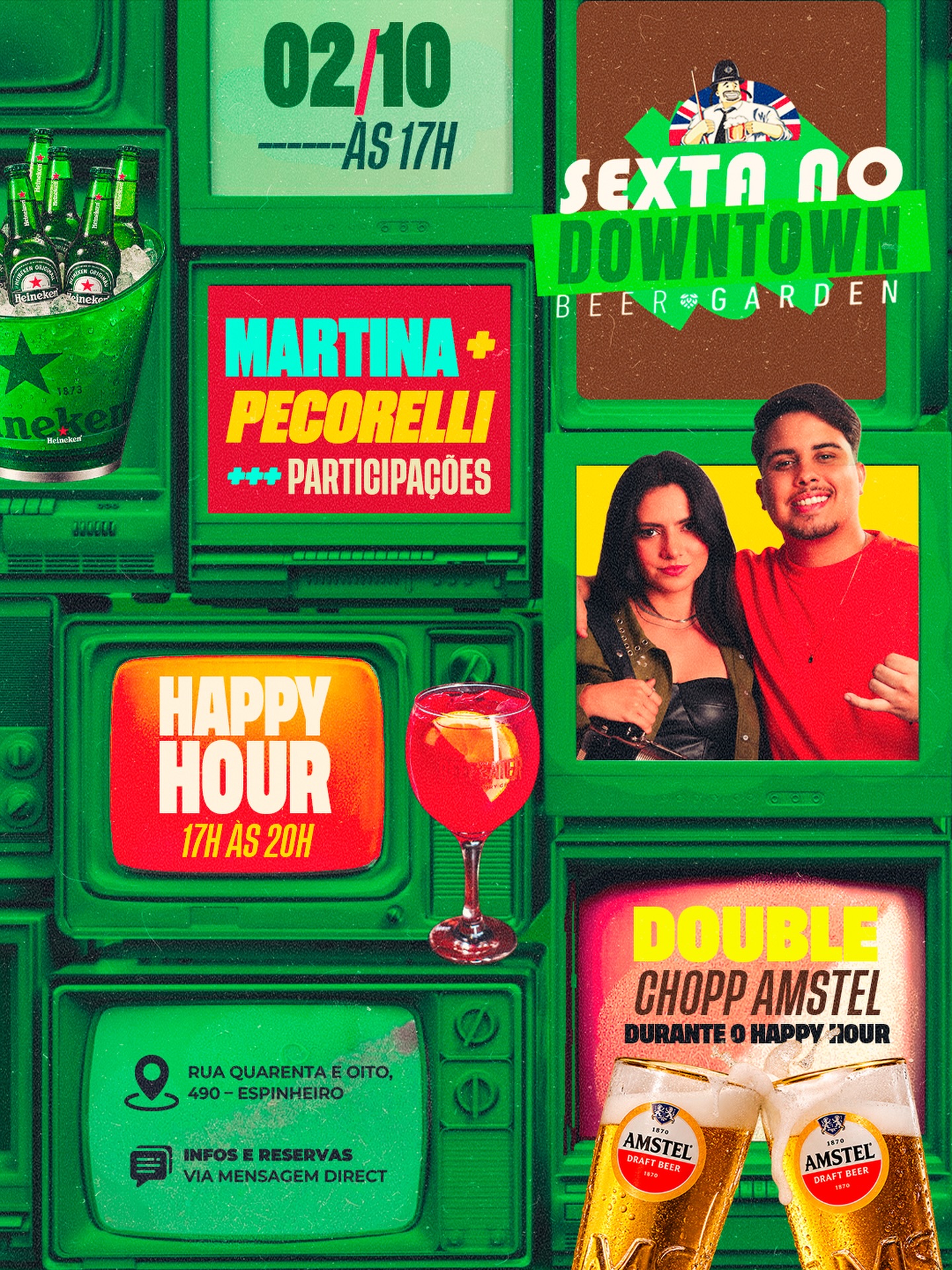 SEXTA AO DOWNTOWN BEER GARDEN