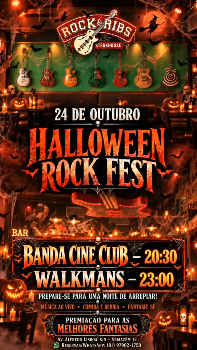 Halloween no Rock & Ribs