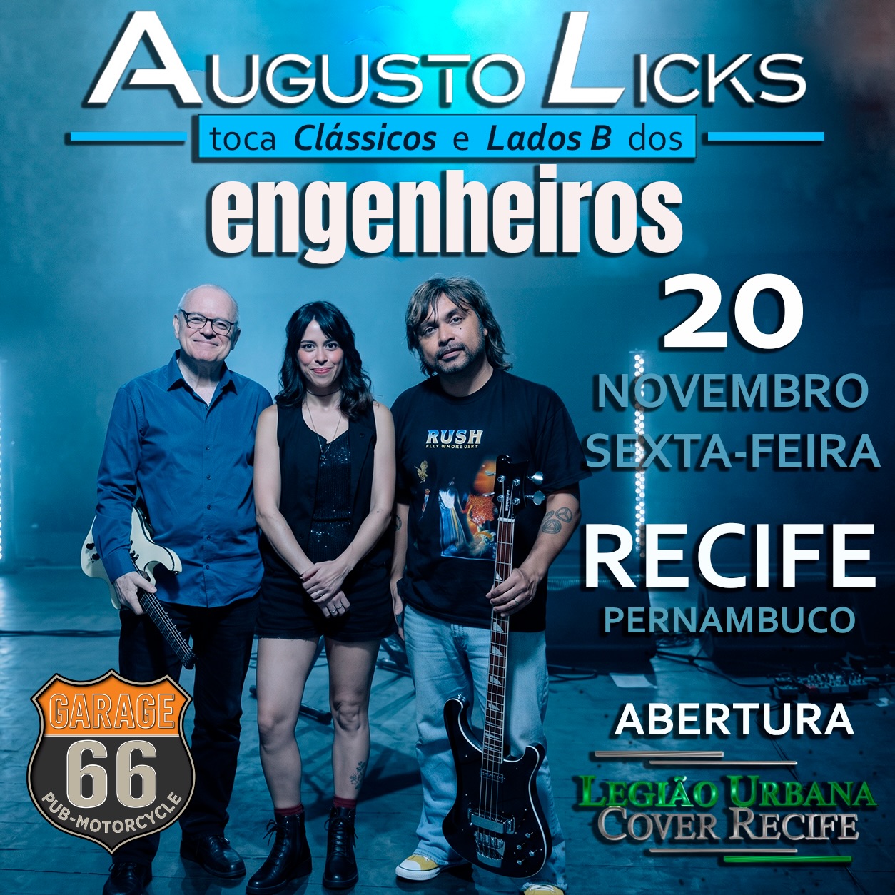 Augusto Licks toca Clássicos e Lados B dos engenheiros