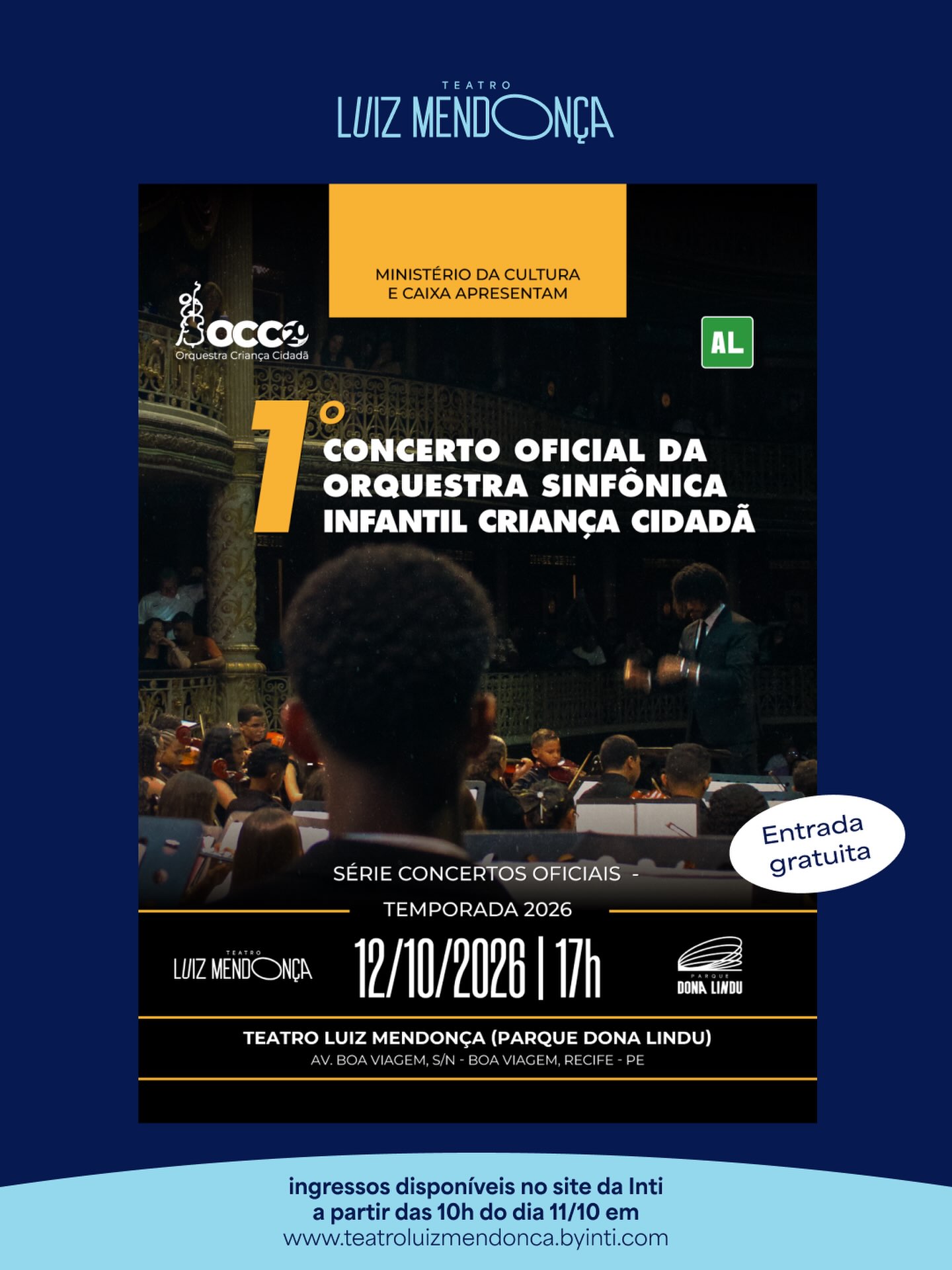SÉRIE CONCERTOS OFICIAIS - TEMPORADA 2026