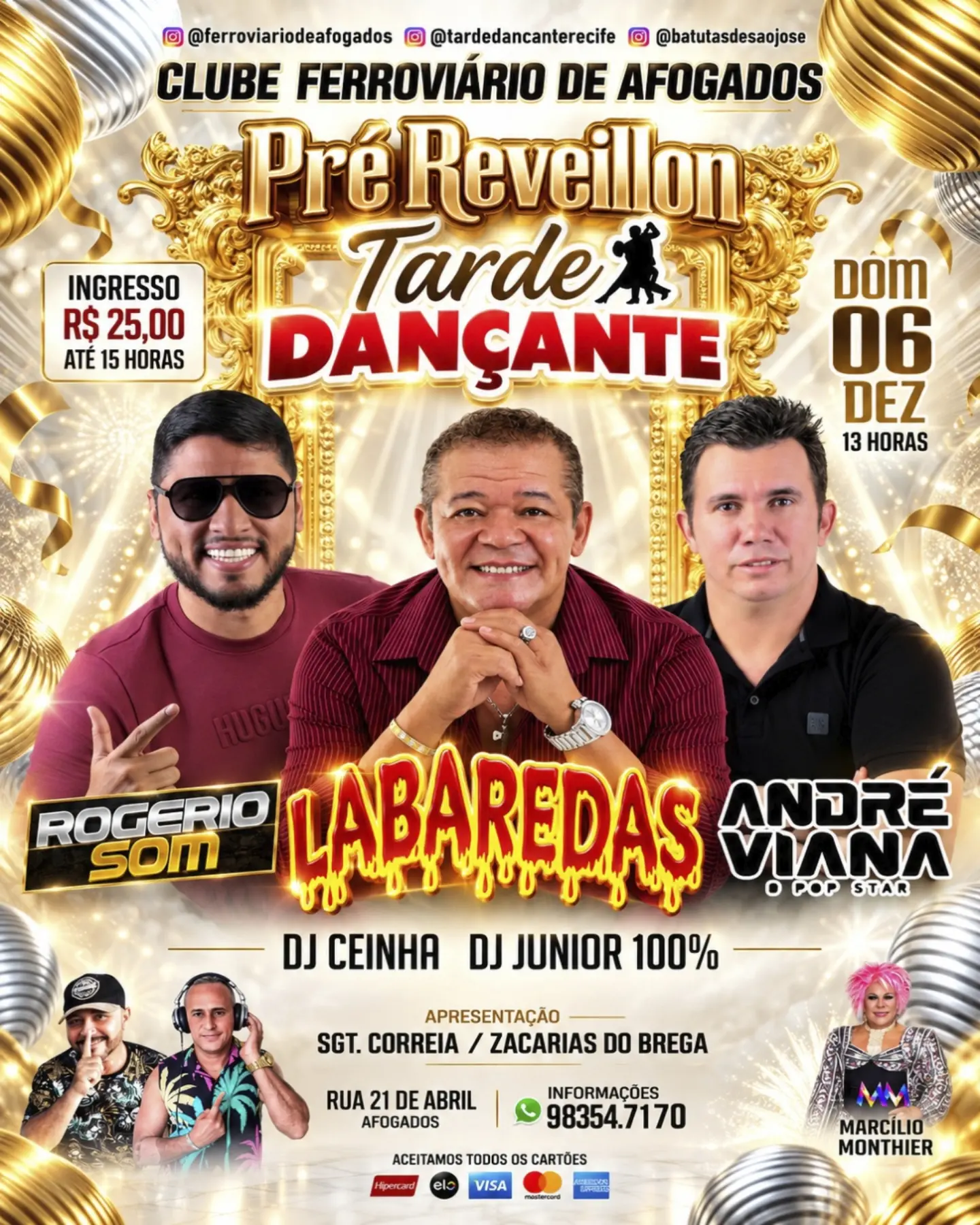 Pré Reveillon Tarde Dançante