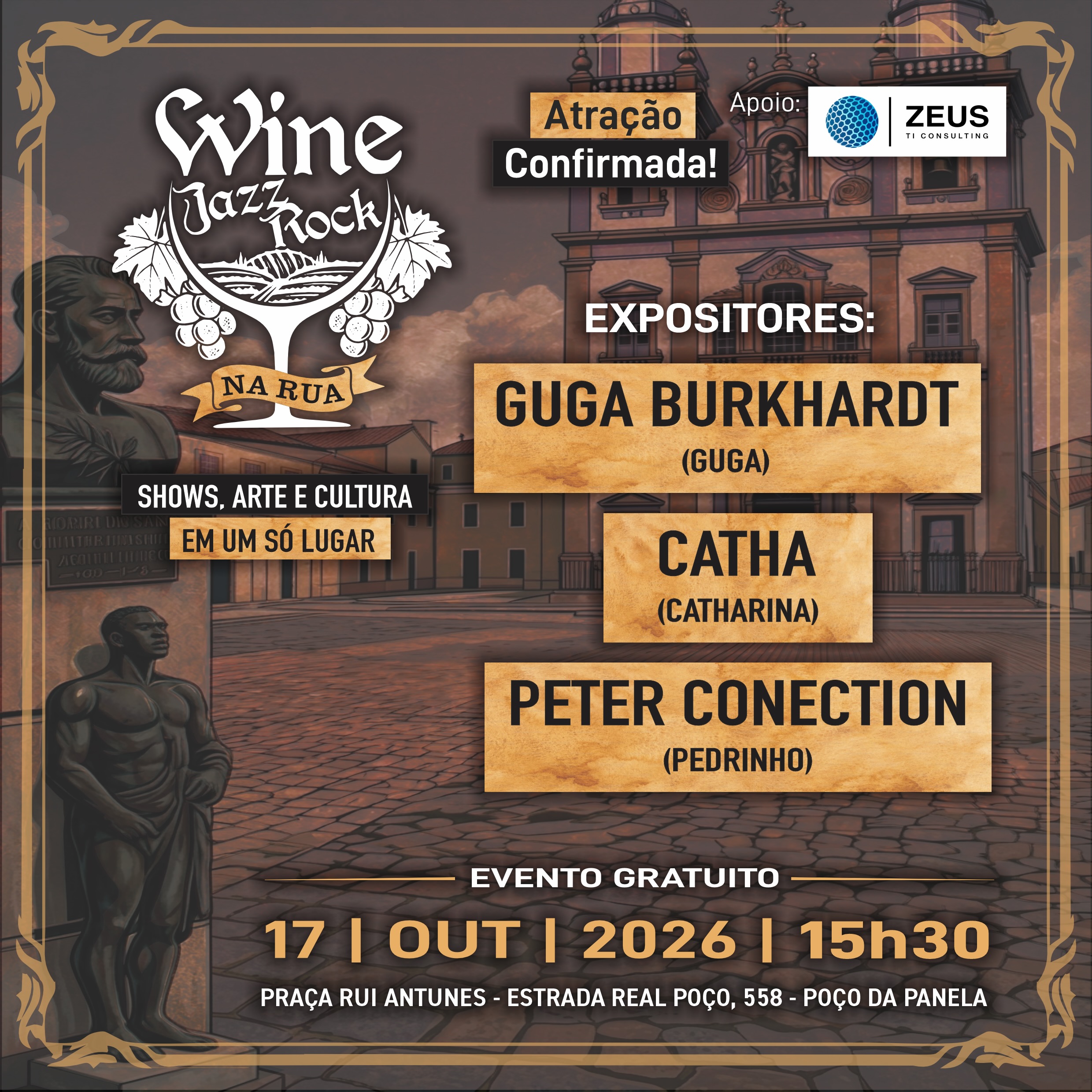 Festival Wine Jazz Rock na Rua