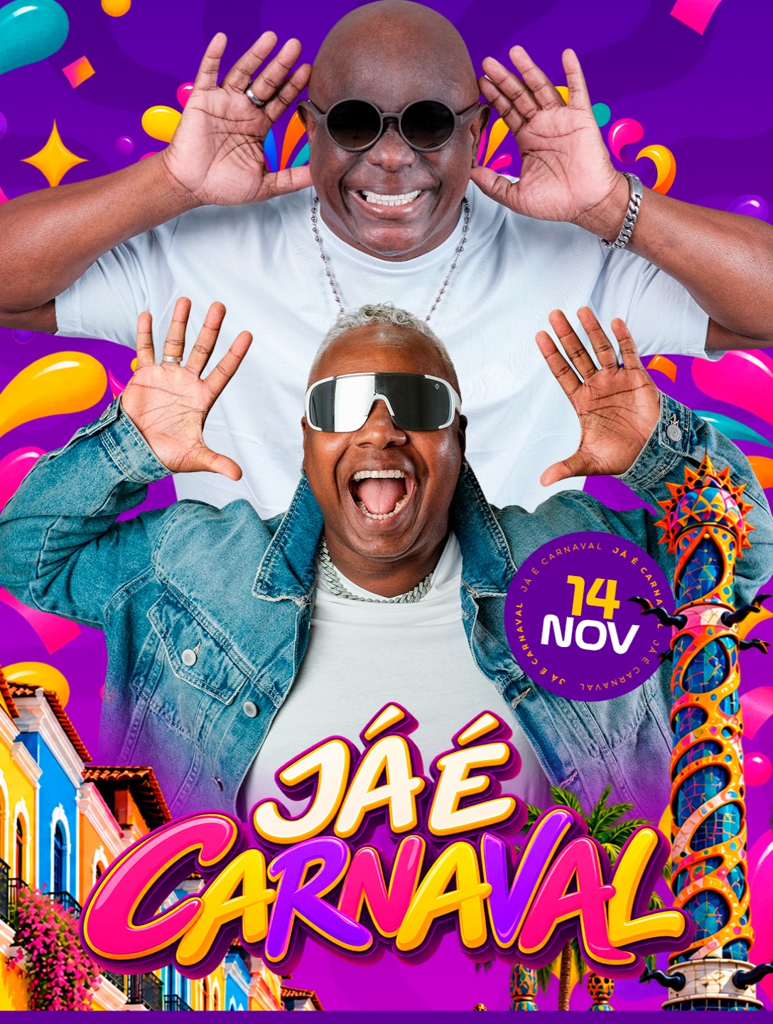JÁ É CARNAVAL